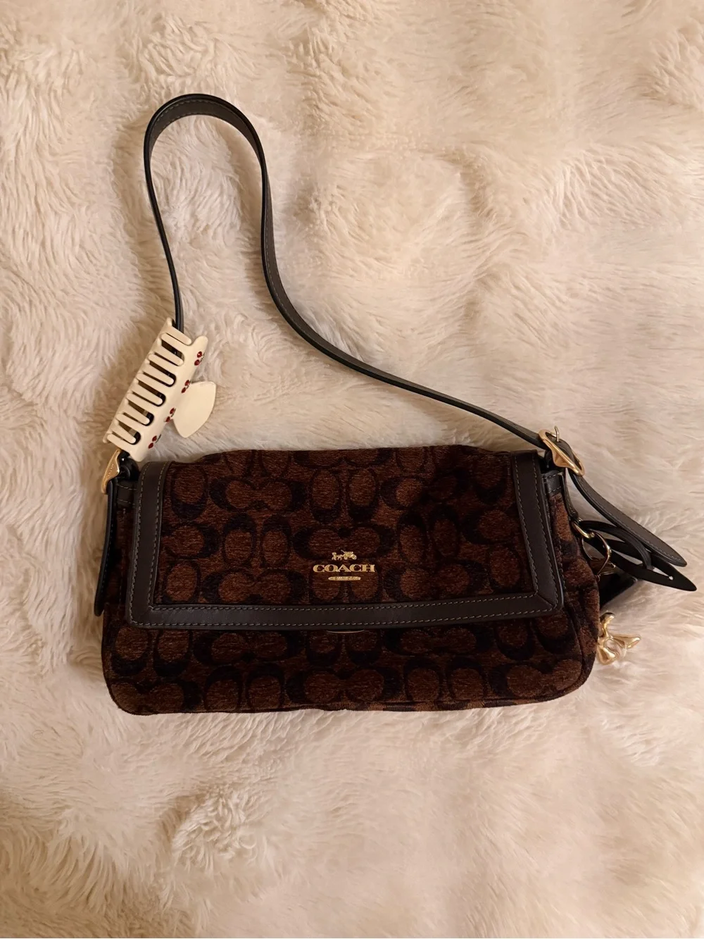 Coach Etta bag in Chenille